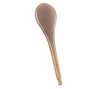 GOOHOCHY Planche de Gua Sha pour Visage en Corne de Yak, Outil de Massage Faciale pour Augmenter la Circulation Sanguine et Stimuler la Production de Collagène, Forme Créative Adaptée