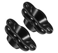 GOOHOCHY Poignée de Robinet en Bakélite Lot de 2, Volant de Vanne Carré 8X8X80 MM Mécanisme Réglable, Accessoire pour Robinet Extérieur et Vanne de Radiateur