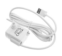 GOOHOCHY Pompe Submersible Silencieuse Protection Anti-séchage Matériau Abs Câble USB pour Fontaine à Eau pour Chat pour Foyers et Animaleries