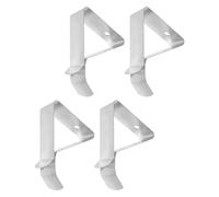 GOOHOCHY Porte-pince pour Thermomètre à Sonde en Acier Inoxydable 304, Lot de 4 Clips pour Tasses à Café, Portable et Anti-brûlure, Cuisine et Barbecue