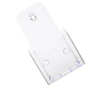 GOOHOCHY Présentoir à Brochures Classification Claire et Design Moderne en Acrylique Transparent pour Organiser des Documents au Bureau pour Bureau