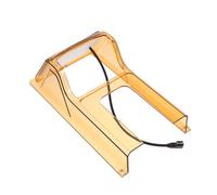 GOOHOCHY Protection Anti-Pluie Solaire pour Sonnette Visuelle Cache-Caméra Transparent Résistant aux Intempéries Protection Étanche pour Sonnette sans Fil Accessoire Extérieur Solide