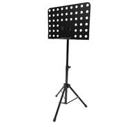 GOOHOCHY Pupitre Multifonctionnel Pliable Noir pour Guitare et Violon, Support Télescopique Léger et Stable, Pupitre de Table Portable pour Partitions Musicales et Livres, Accessoire
