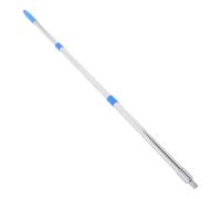 GOOHOCHY Rallonge de Manche pour Rouleau à Peinture, Perche Télescopique 3 Sections en Acier Inoxydable 201, Tube 25 MM Épais, Manche Bleu, Extension pour Travaux en Hauteur et Nettoyage