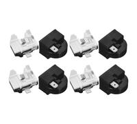 GOOHOCHY Relais de Démarrage Ptc pour Réfrigérateur et Congélateur Protection contre les Surcharges et la Surchauffe Kit 4 Pièces Relais 47 Ω et Protecteur en Forme d'Aile Compatible