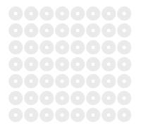 GOOHOCHY Rondelles en Laine pour Clavier de Piano 90 Pièces Blanches 1,5 Cm Accessoires de Réparation Compatibles Outil de Réglage Équilibre Clavier pour Entretien Piano