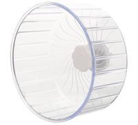 GOOHOCHY Roue de Course Silencieuse en Plastique Lisse pour Hamster et Cochon d'Inde, Roue d'exercice Moulage Monobloc pour Cage de Petits Rongeurs