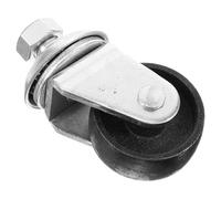 GOOHOCHY Roue Pivotante pour Cric de Sol 11X6X5 CM Roulettes de Remplacement Robustes Adaptées aux Ateliers de Levage Hydraulique