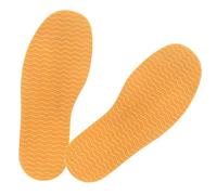 GOOHOCHY Semelles Antidérapantes pour Chaussures en Milieu Bureau et Centre Commercial en Caoutchouc Jaune Protection L'usure, Coussinets de Semelle Polyvalents pour Baskets