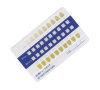 GOOHOCHY Set De Cartes De Teintes Dentaires Pvc Guide De Comparaison Des Couleurs Pour Outils Utiles Pour Et