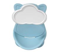 GOOHOCHY Siège de Bain Garçon Fille Ergonomique avec Dossier et Accoudoirs Amovibles Chaise Bain Antidérapante pour Né Garçon Fille Support Sécurisé pour