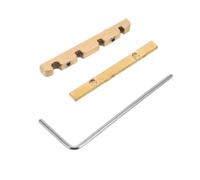 GOOHOCHY Sillet Design en Laiton avec Réglage Électrique Basse de Guitare Précis Hauteur Ajustable Funk pour Pratique Quotidienne Musiciens