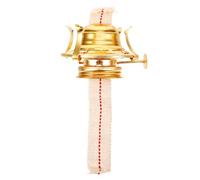 GOOHOCHY Socle de Lampe à Pétrole Vintage en Métal Doré Régulateur à 4 Griffes Grosse Taille Brûleur pour Lampe à Huile Ancienne Accessoire Solide à Pétrole Remplacement Pratique