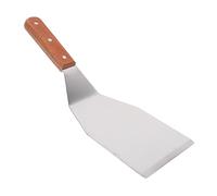 GOOHOCHY Spatule de Cuisine Inox à Manche Robuste et Polyvalente pour Barbecue et Cuisson Pelle Résistante Chaleur avec Poignée Antidérapante Facile à Nettoyer Ranger