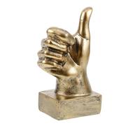 GOOHOCHY Statue De Bureau De Geste De Pouce vers Le Haut, Sculpture De Doigt, Art De La Main, Geste De Bureau