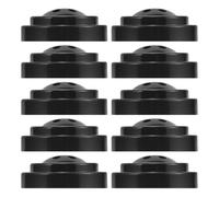 GOOHOCHY Support De Drapeau De Bureau Base du Drapeau 10pcs Socle Stable en Plastique avec 6 Trous pour Usage en Salle De Réunion Et Événements
