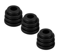 GOOHOCHY Support de Montage Anti-vibration Base Amortissante Résistante à L'usure pour Climatiseur Coussinets en Caoutchouc Noir pour Fête Compresseur Extérieur