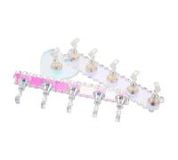 GOOHOCHY Support de Pratique Design Stylé pour Manucure Acrylique avec Base Stable en Acrylique et Aimant pour Concours Nail Art et Salons Professionnels