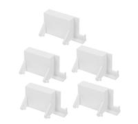 GOOHOCHY Support Loquet Porte Micro-Ondes 5 Pièces Plastique Remplacement Mécanisme Fermeture Kit Complet pour Maintenance Four Domestique