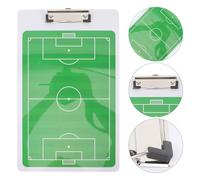 GOOHOCHY Tableau Football Réversible pour Entraîneurs Double Face avec Scoreboard et Liste Portable et Résistant Aux Intempéries pour Matchs et Entraînements