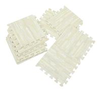 GOOHOCHY Tapis de Sol en Mousse Eva 10 Pièces 30x30x1 Cm Tapis Puzzle pour Bébé Protecteur et Multi-fonctionnel pour Jouer et Ramper