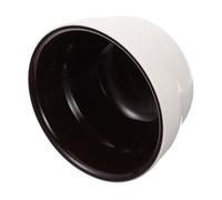 GOOHOCHY Tasse à Café en Céramique Blanche 200ml Graduée pour Évaluation, Facile à Nettoyer, Style Simple pour Amateurs de Café à Domicile