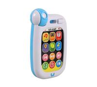 GOOHOCHY Téléphone Portable Éducatif pour Garçon Fille avec Sons Arabes Apprentissage Précoce Portable et Alimenté par Piles pour Garçon Fille