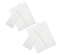 GOOHOCHY Tissu de Remplacement pour Chaise Pliante en Toile Naturel 2 pièces 52x16/48x38 cm kit réparation Fauteuil cinéma Usage intérieur Confort et durabilité