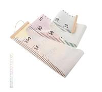 GOOHOCHY Toise Murale Enroulable pour Mesurer la Hauteur des Garçon Fille Règle de Croissance Murale Simple Odeur Règle de Mesure Pratique pour Chambre Garçon Fille
