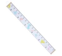 GOOHOCHY Toise Murale Garçon Fille et Règle Hauteur Garçon Fille avec Motif Cartoon Décoration Chambre Mesure Facile et Suspendue pour Pépinière et Salle de Jeux