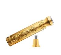 GOOHOCHY Tondeuse à Poils de Nez Fonction Double pour Nez et Visage Rechargeable Électrique en ABS et Acier Inoxydable, Faible Bruit pour Homme