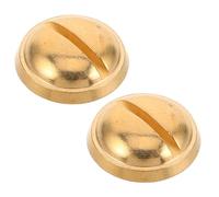 GOOHOCHY Vis de Repose-pouce 2pcs Accessoires de Réparation Efficaces en Métal Or avec Large Compatibilité pour Saxophone pour Entretien D'instruments