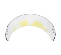 GOOHOCHY Visière de Hockey Demi-Bouclier Bleue, Écran de Casque Incassable Anti-Rayures et Antibuée, Protection Oculaire pour Hockey sur Glace, Accessoire de Sécurité Joueur