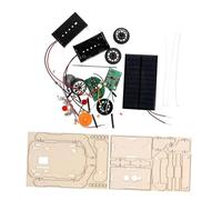 GOOHOCHY Voiture Télécommandée Solaire DIY pour Garçon Fille Éducatif sans Batterie Kit Apprentissage Scientifique Extérieur Jeu Interactif pour Garçons et Filles Dès Ans
