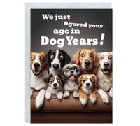 Gooji Carte d'anniversaire pour chien (âge)