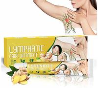 GooLiving Anti-Hump Lymphcare Pommade au gingembre, pommade détox lymphatique anti-gonflement, pommade raffermissante anti-cellulite, crème détox lymphatique pour homme et femme (1 pièce)