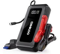 GOOLOO Démarreur Portable pour Voiture 3000A, Batterie de Secours avec Charge Rapide USB-C 45W, Lampe Torche LED, pour Moteurs Essence Jusqu‘à 8.5L / Diesel 6L (12V)