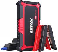 GOOLOO GP2000 Booster de voiture 12 V ultra-sécurisé avec batterie externe, démarreur de secours 2000 A et câble de démarrage intelligent portable pour moteurs essence 8 L et diesel 6 L