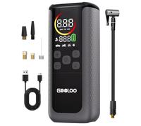 GOOLOO GT160 Dual Gonfleur 160 PSI, Compresseur Double Cylindre 4x Vitesse