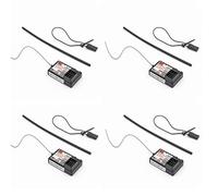 GoolRC Flysky FS-GR3E Lot de 4 récepteurs AFHDS 2,4 G 3 canaux pour FS-GT2 FS-GT2B FS-GT3B FS-GT3C FZ-IT4S RC voiture bateau