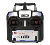 GoolRC Flysky FS-i4 4CH RC Transmetteur avec récepteur FS-A6, 2,4 GHz 4 canaux AFHDS 2A Télécommande pour RC Helicopter Glider