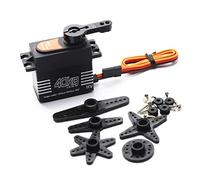 GoolRC Servo moteur 40 kg Servo numérique en métal grand couple étanche compatible avec traxxas1/8 1/10 RC voiture camion robot pièces, 1 pièce