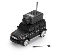GoolRC WLtoys 6406 Mini voiture télécommandée, 2,4 GHz à l'échelle 1:64 FPV, voiture télécommandée avec caméra 720p, véhicule de contrôle par application avec lumières LED pour adultes, sans