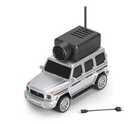 GoolRC WLtoys 6406 Mini voiture télécommandée, 2,4 GHz à l'échelle 1:64, voiture télécommandée FPV avec caméra 720p, véhicule de contrôle par application avec lumières LED pour adultes, sans
