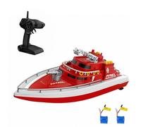 Goolsky Bateau télécommandé 2,4 GHz, Jouet de Bateau télécommandé, Cadeau pour Enfants, Adultes, garçons, Rappel de Batterie Faible/Rappel de Distance/chavirage Automatique