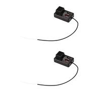 Goolsky GoolRC TG-3 Lot de 2 récepteurs de voiture télécommandés 2,4 G 3 CH pour émetteur GoolRC TG3 AUSTAR AX5S