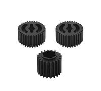 Goolsky Jeu d'engrenages de boîte de Vitesses, engrenage Droit en Acier 33T et pignon 20T 51506 de Remplacement pour Tamiya XV01/TD2/TD4/BB-01