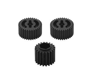 Goolsky Jeu d'engrenages de boîte de Vitesses, engrenage Droit en Acier 33T et pignon 20T 51506 de Remplacement pour Tamiya XV01/TD2/TD4/BB-01