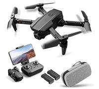 Goolsky LS-XT6 RC Drone avec appareil photo 1080P Caméra de traçage Vol Capteur de gravité Photo Vidéo Altitude Mode Sans Tête Quadricoptère RC pour Adultes Enfant