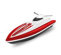 Goolsky RC Bateau télécommande Bateau de Course 2.4 GHz Jouet étanche pour lac Piscine mer Cadeau pour Enfants garçons Filles